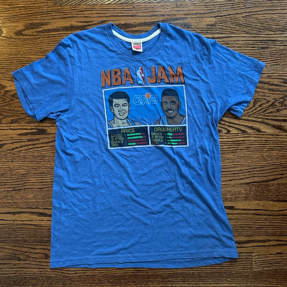 NBA jam tshirt Cavs